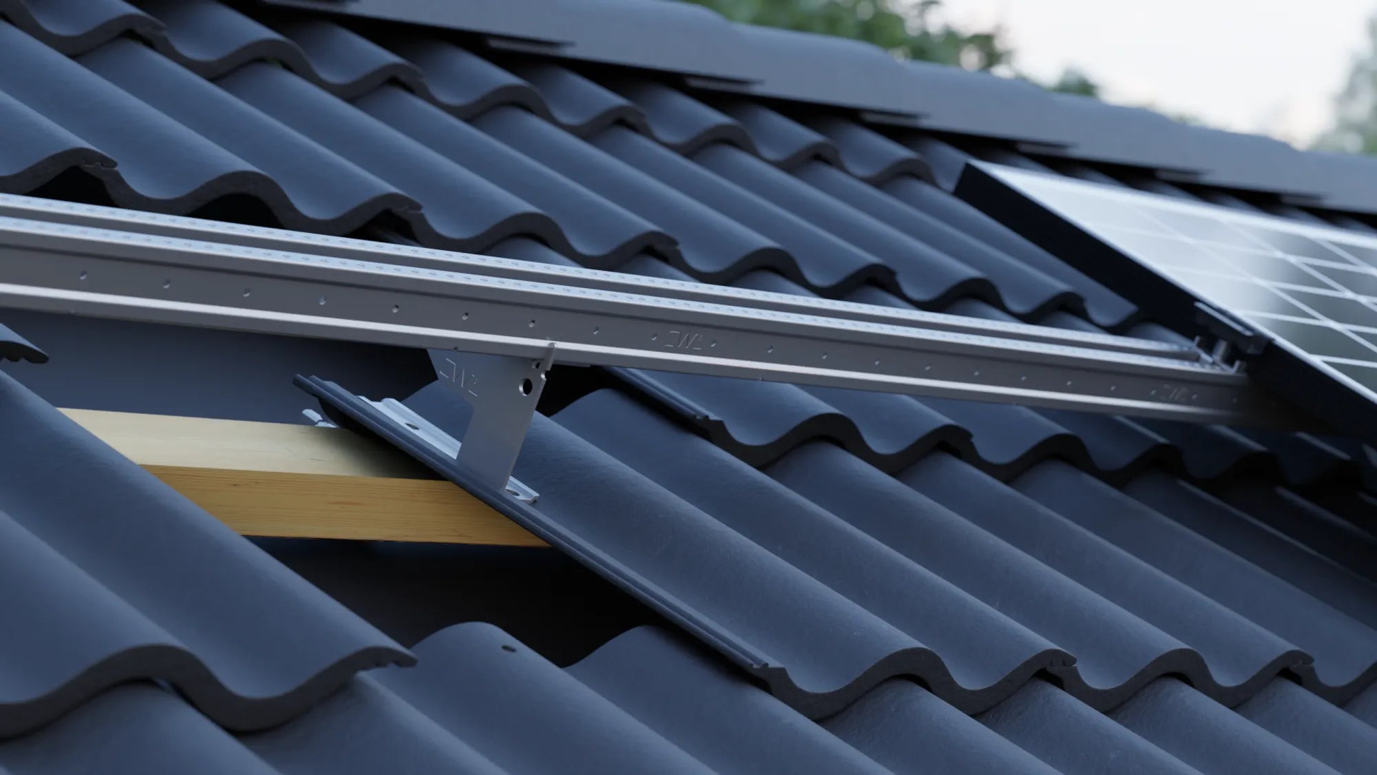 Parallel installations – Concrete tiles simplified roof underlay ...